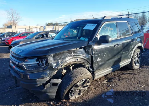 2021 Ford Bronco Sport Outer Banks from USA, damaged, VIN 3FMCR9C6XMRA91657